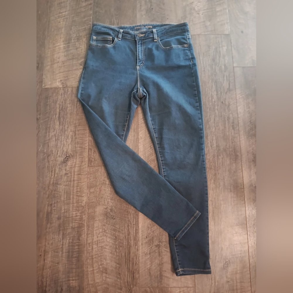 Michael Kors Izzy Skinny Woman Size 12 Stretch Jeans.  Gently worn.